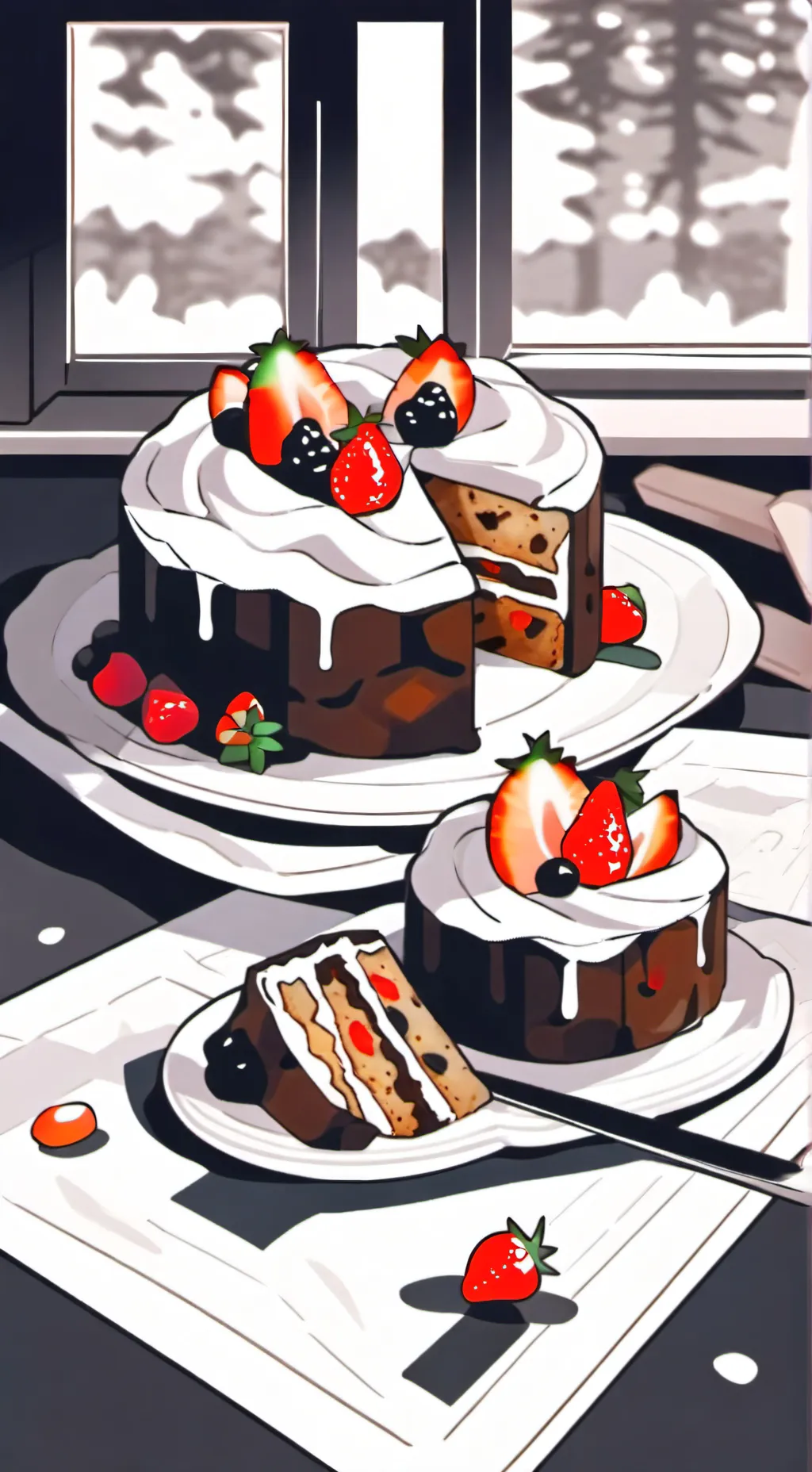 ai character: protective sprout background