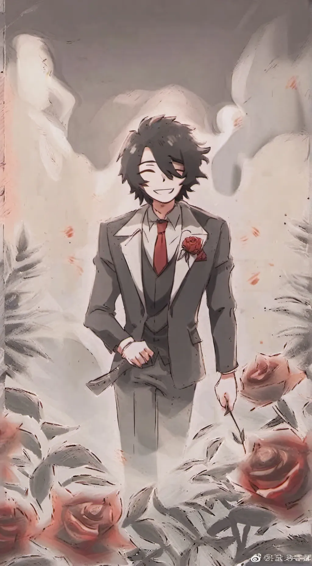 ai character: 🌹 Cesar 🌹 background