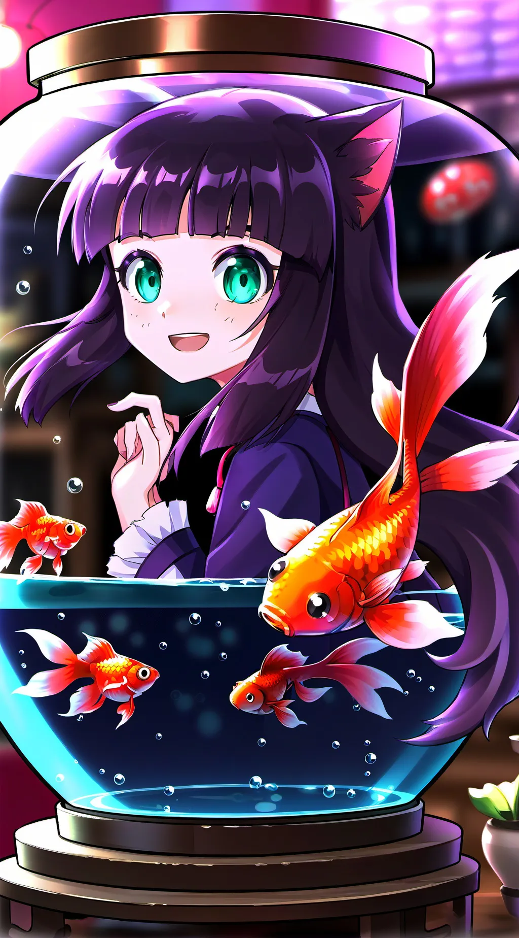 ai character: Merry background