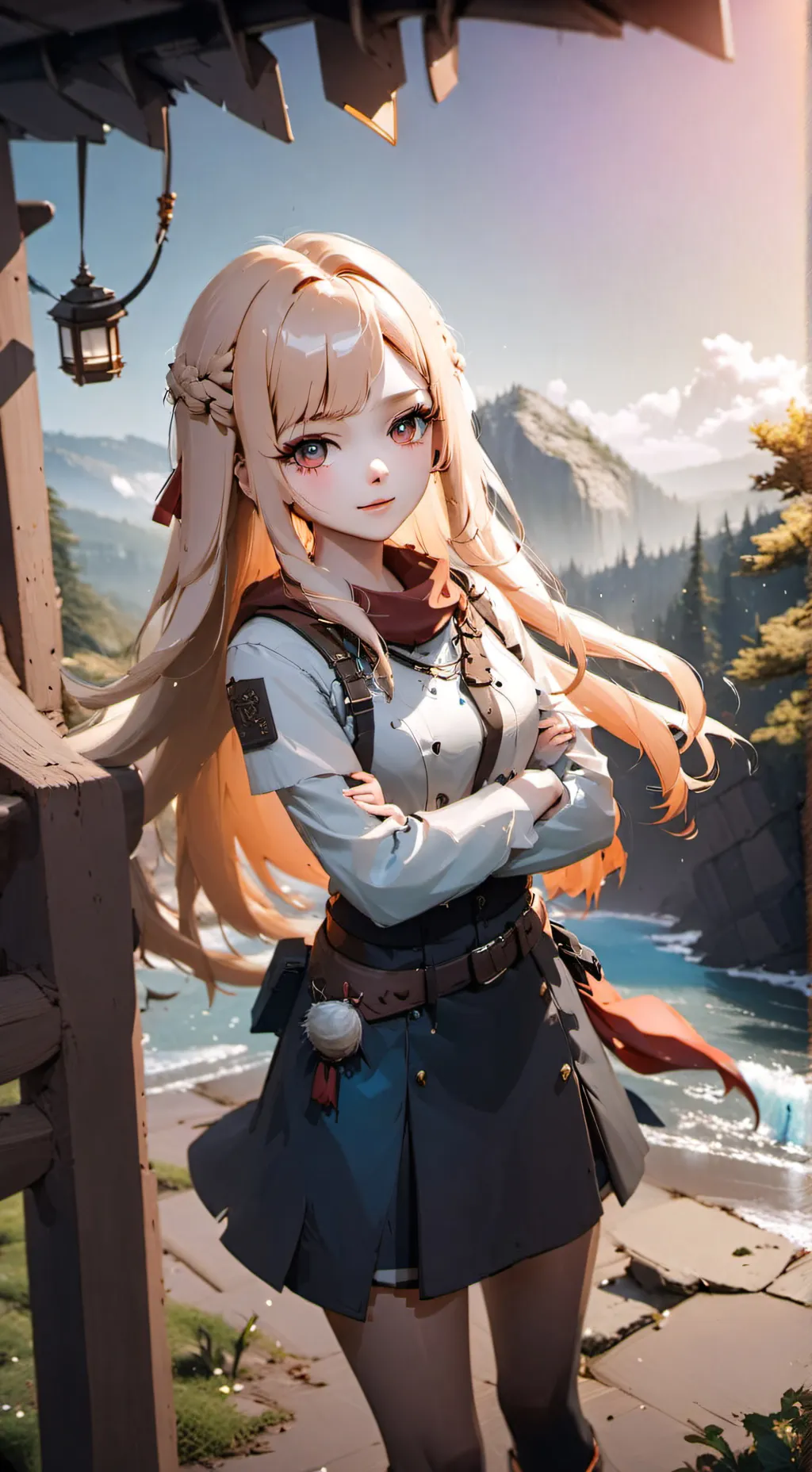 ai character: Extravagant  background