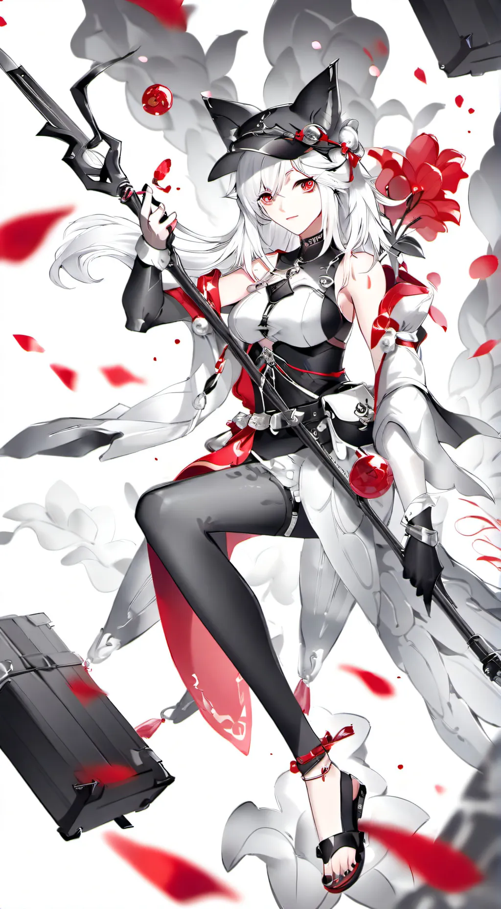 ai character: sus girl background