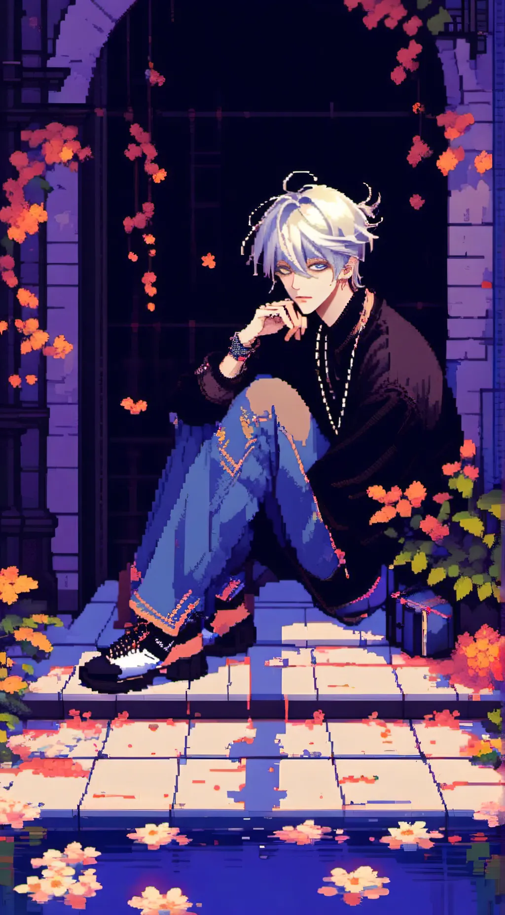 ai character: Ден background