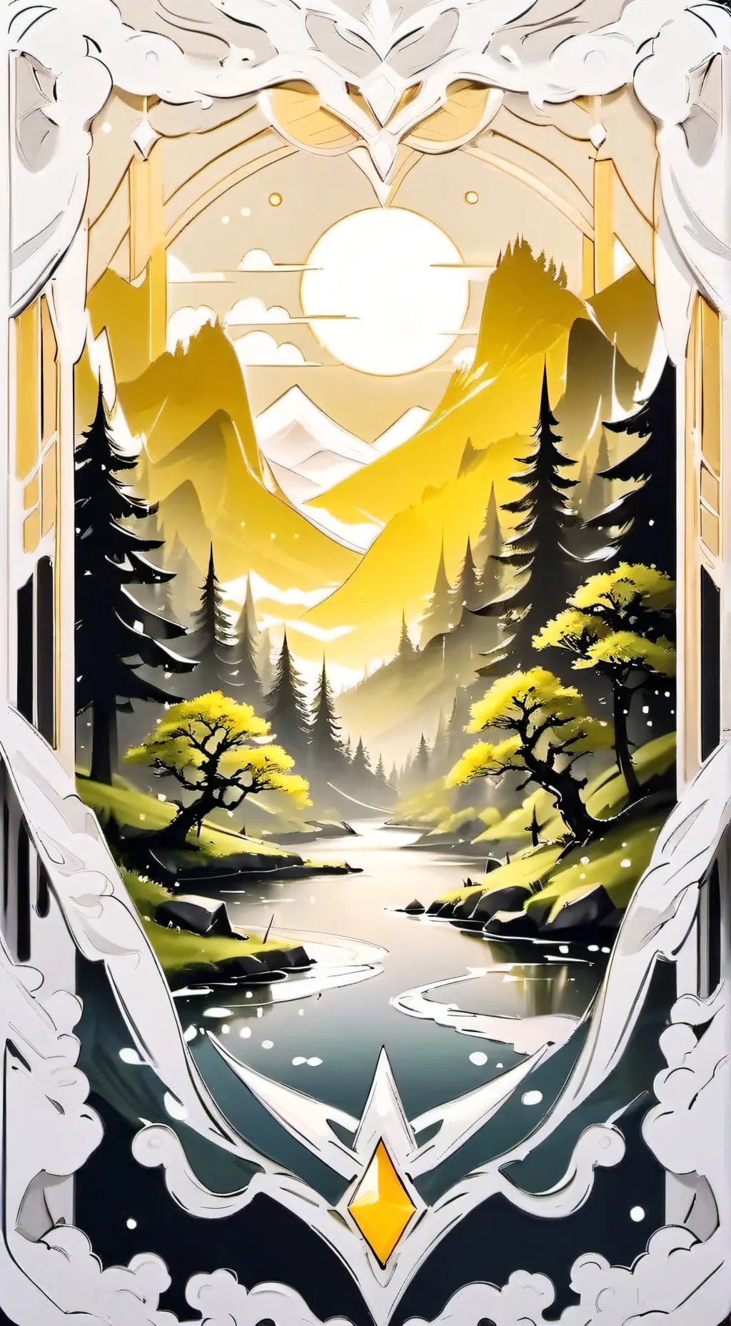 ai character: Simon ways fate 1 background