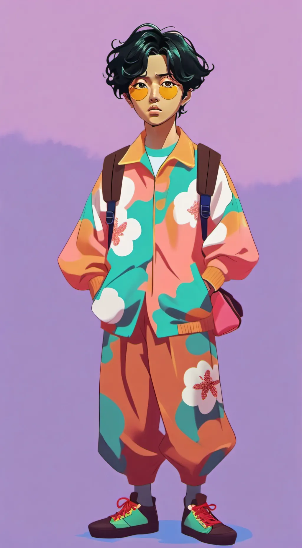 ai character: bang bang background