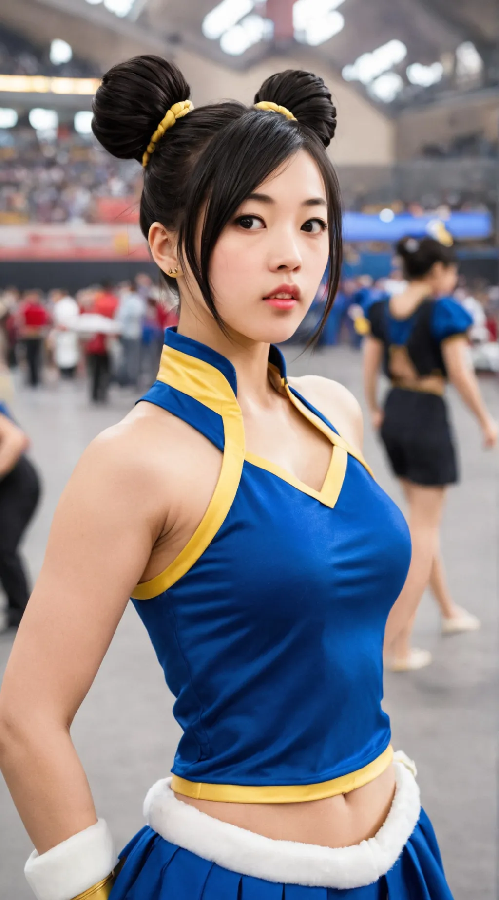 ai character: Chun li background