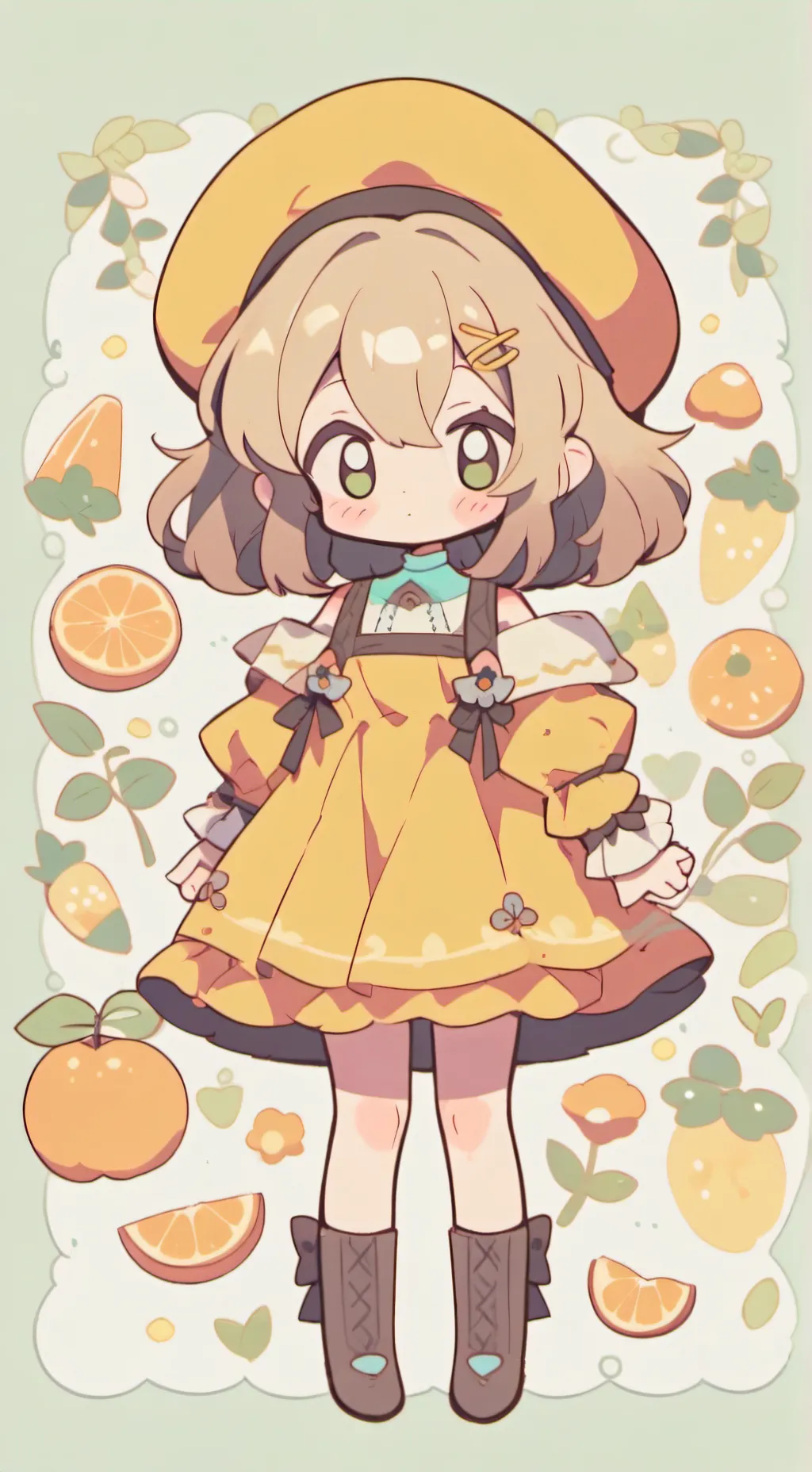 ai character: Ayumu Uehara  background