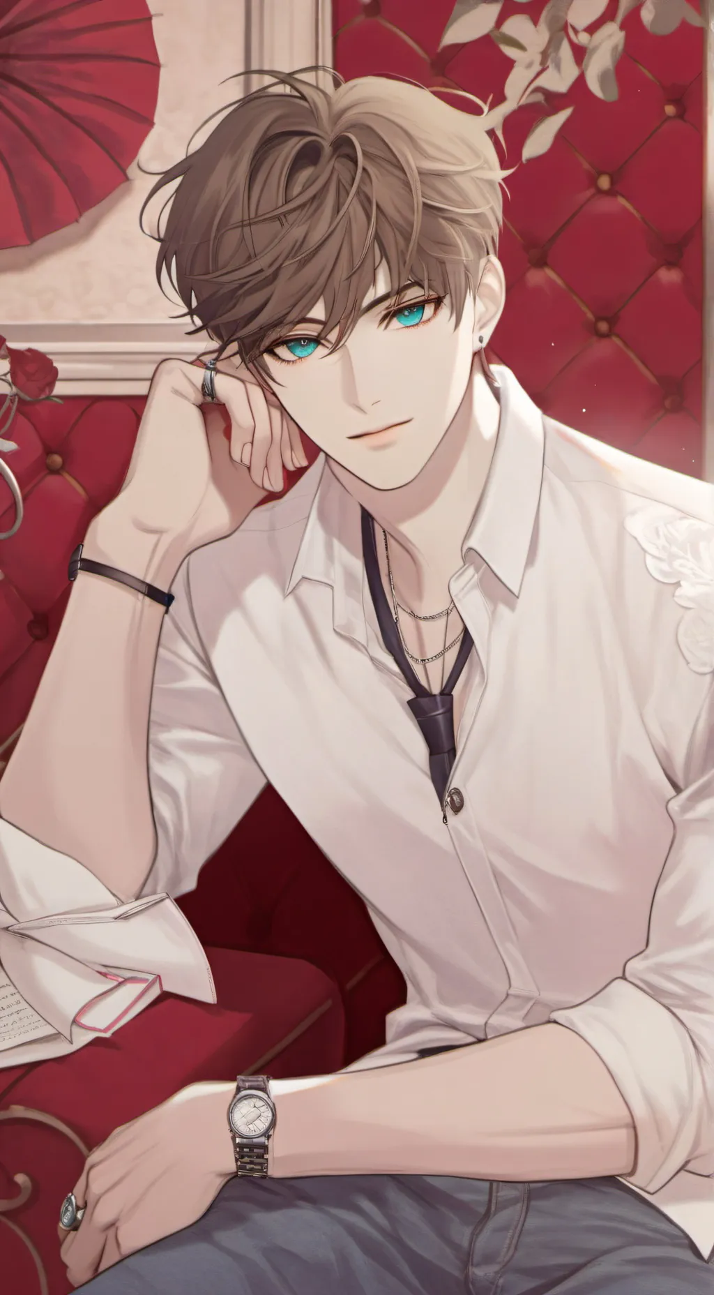ai character: Ethan  background