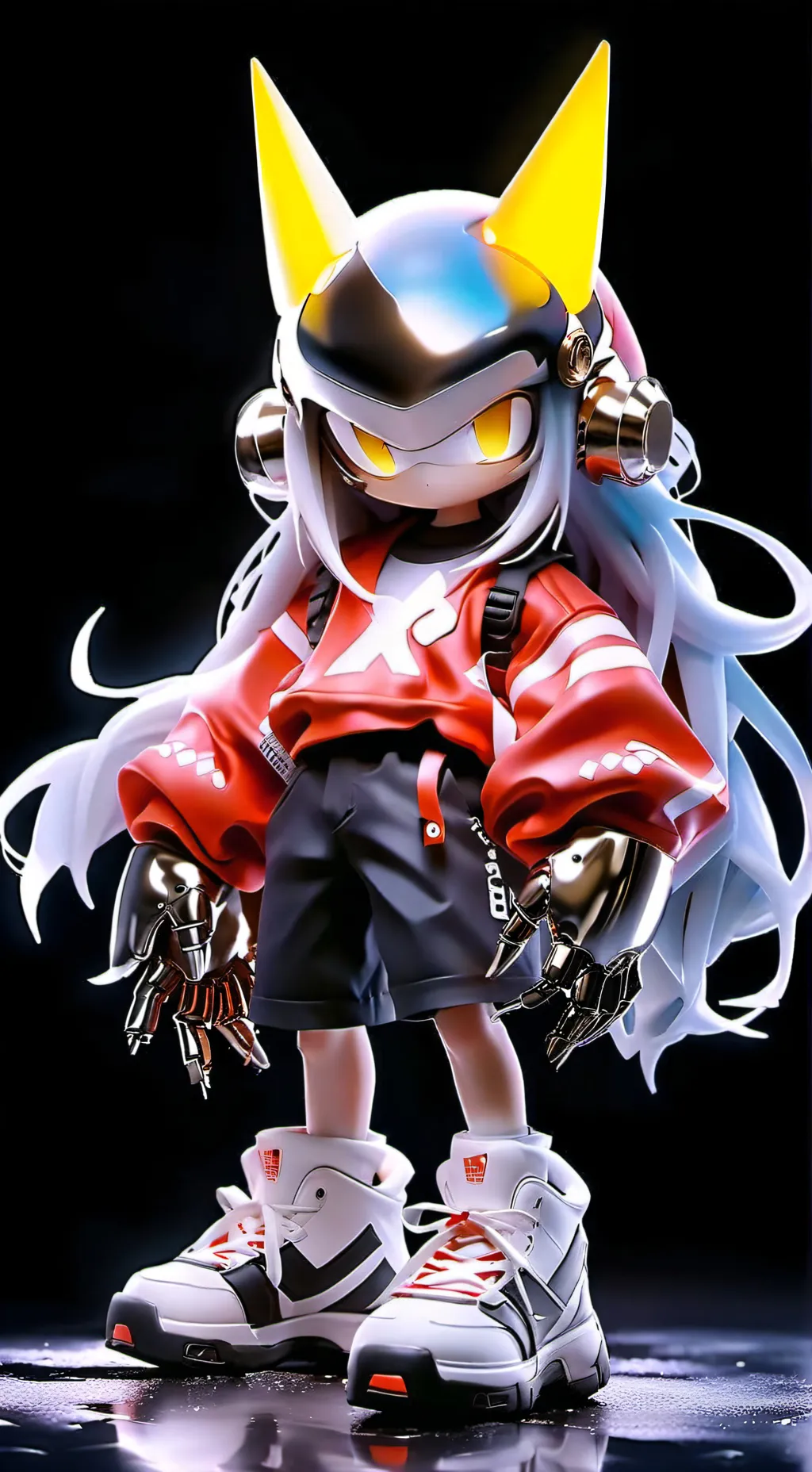 ai character: TADC AND SONIC background