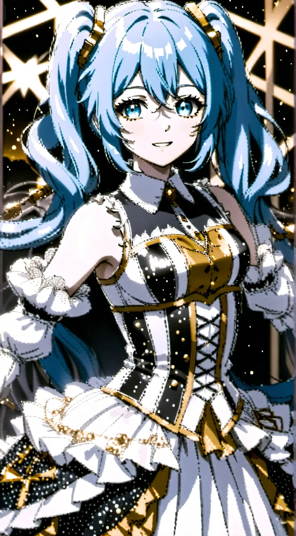 ai character: Hatsune Miku background