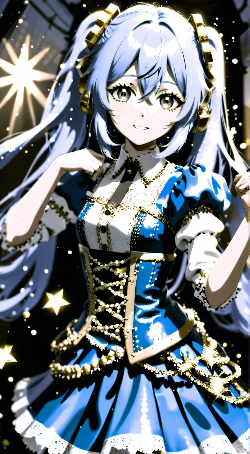 ai character: Hatsune Miku background