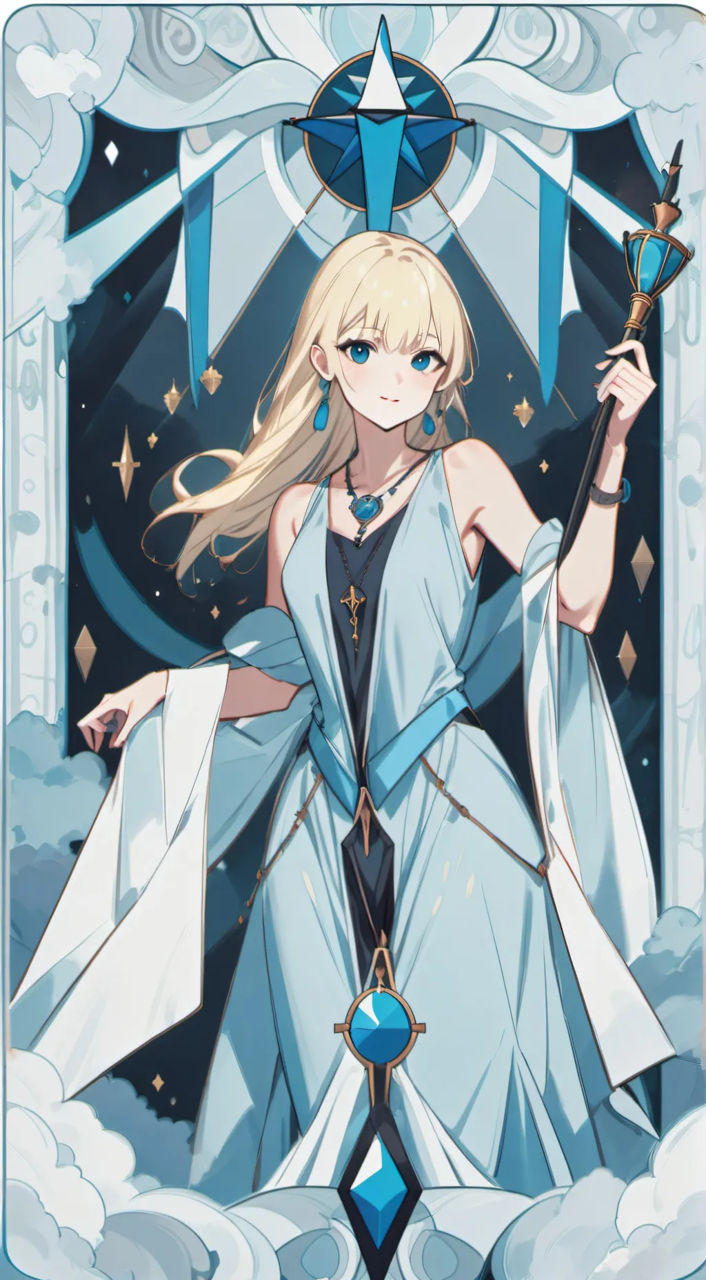 ai character: sunny background