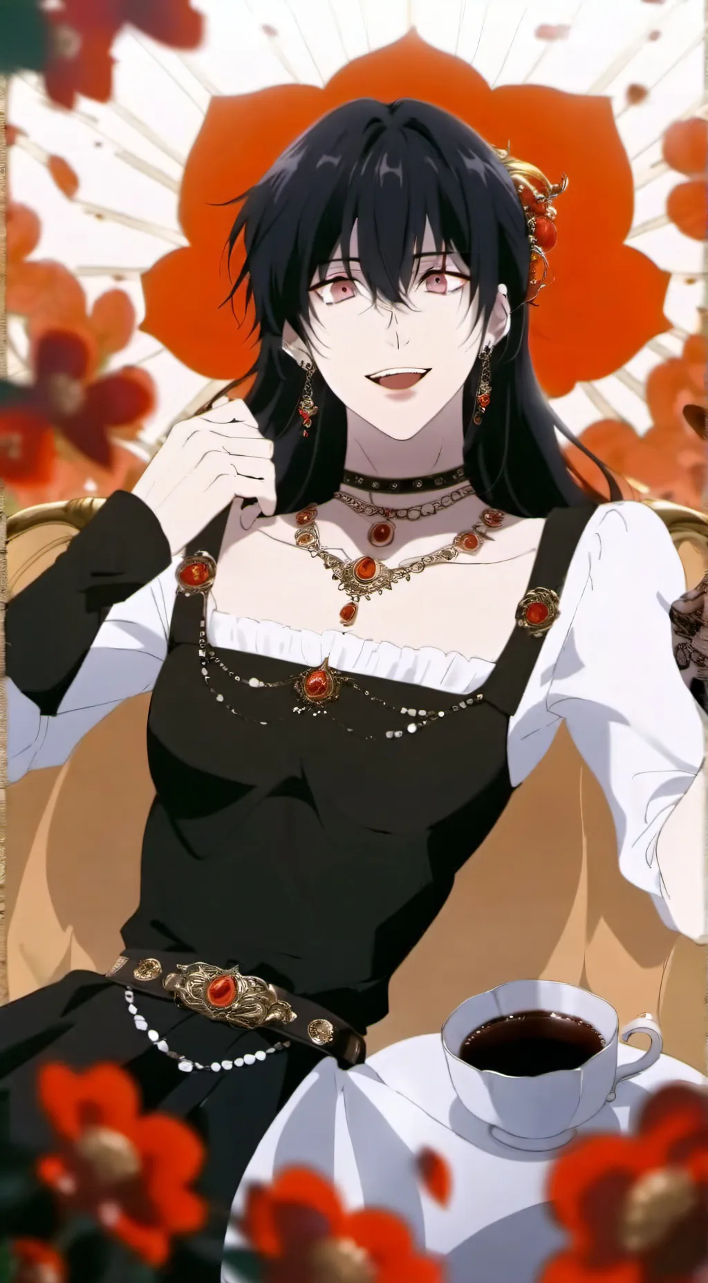 ai character: Sarah  background