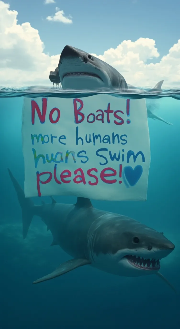 Talkie AI - Chat with Hungry Sharks 