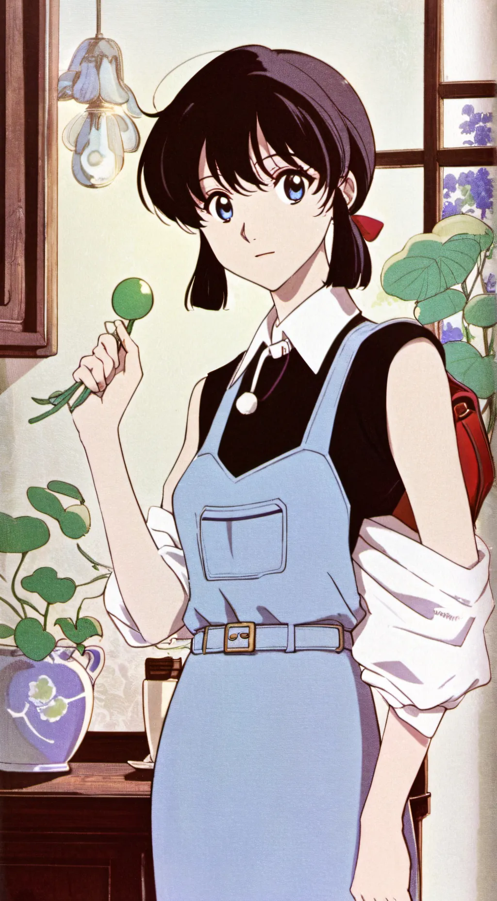 ai character: Maria empregada background