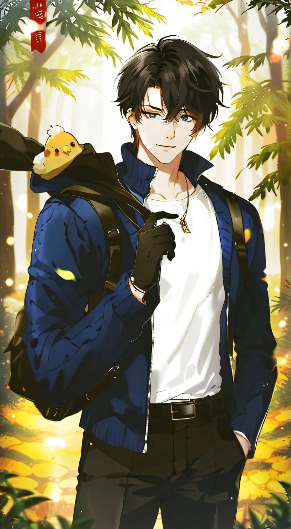 ai character: Aaron background