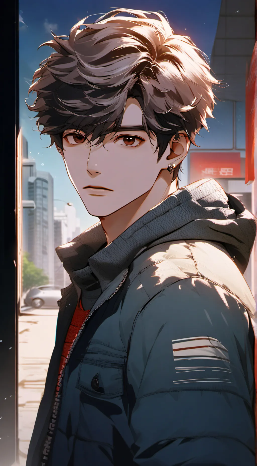 ai character: Kai background