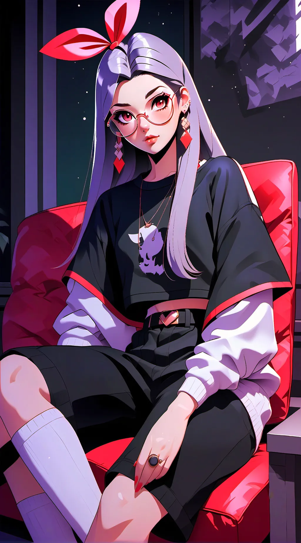ai character: Grace background