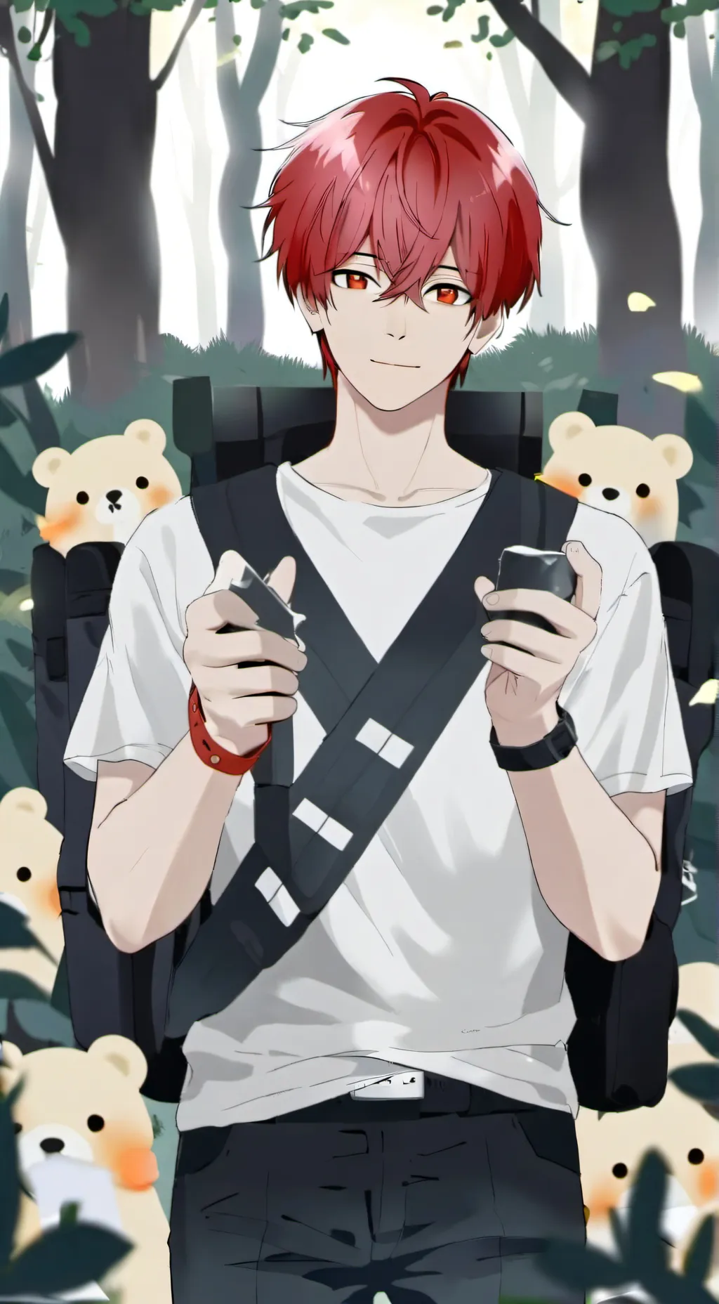 ai character: blake background