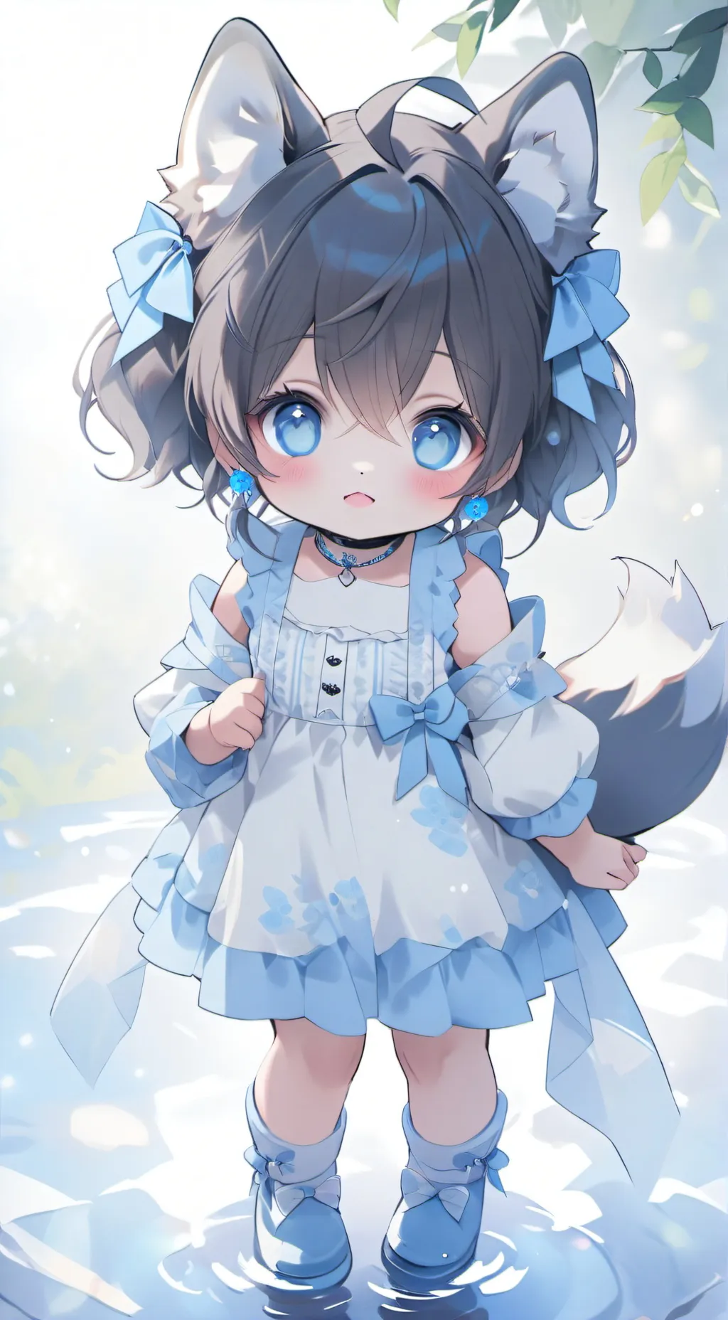 ai character: baby lina background