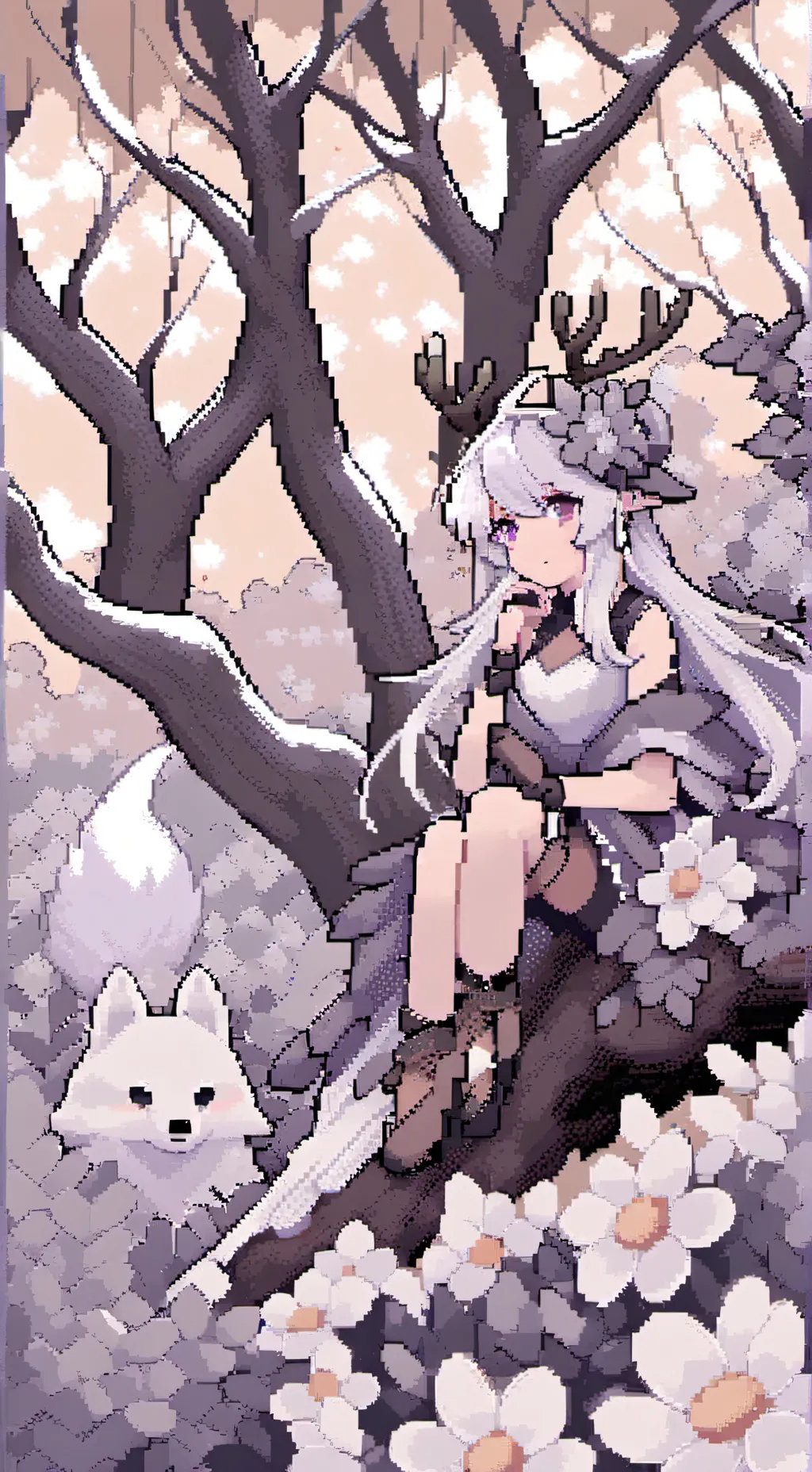ai character: Wild Sea~ background