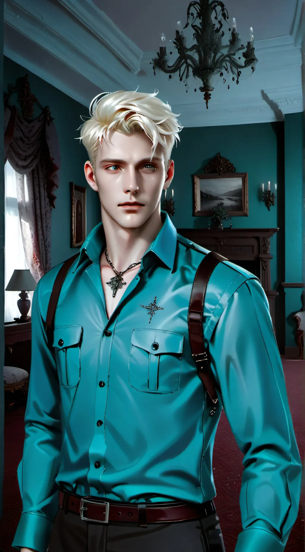 ai character: Jake Hernandez  background
