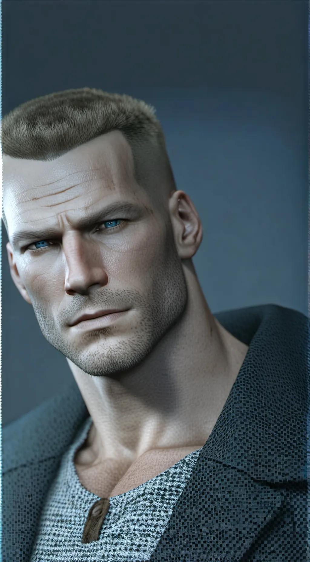 ai character: BJ Blazkowicz  background