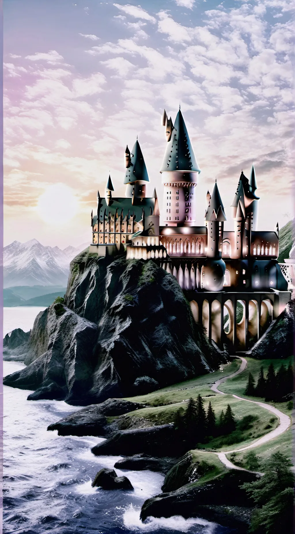 ai character: Hogwarts background