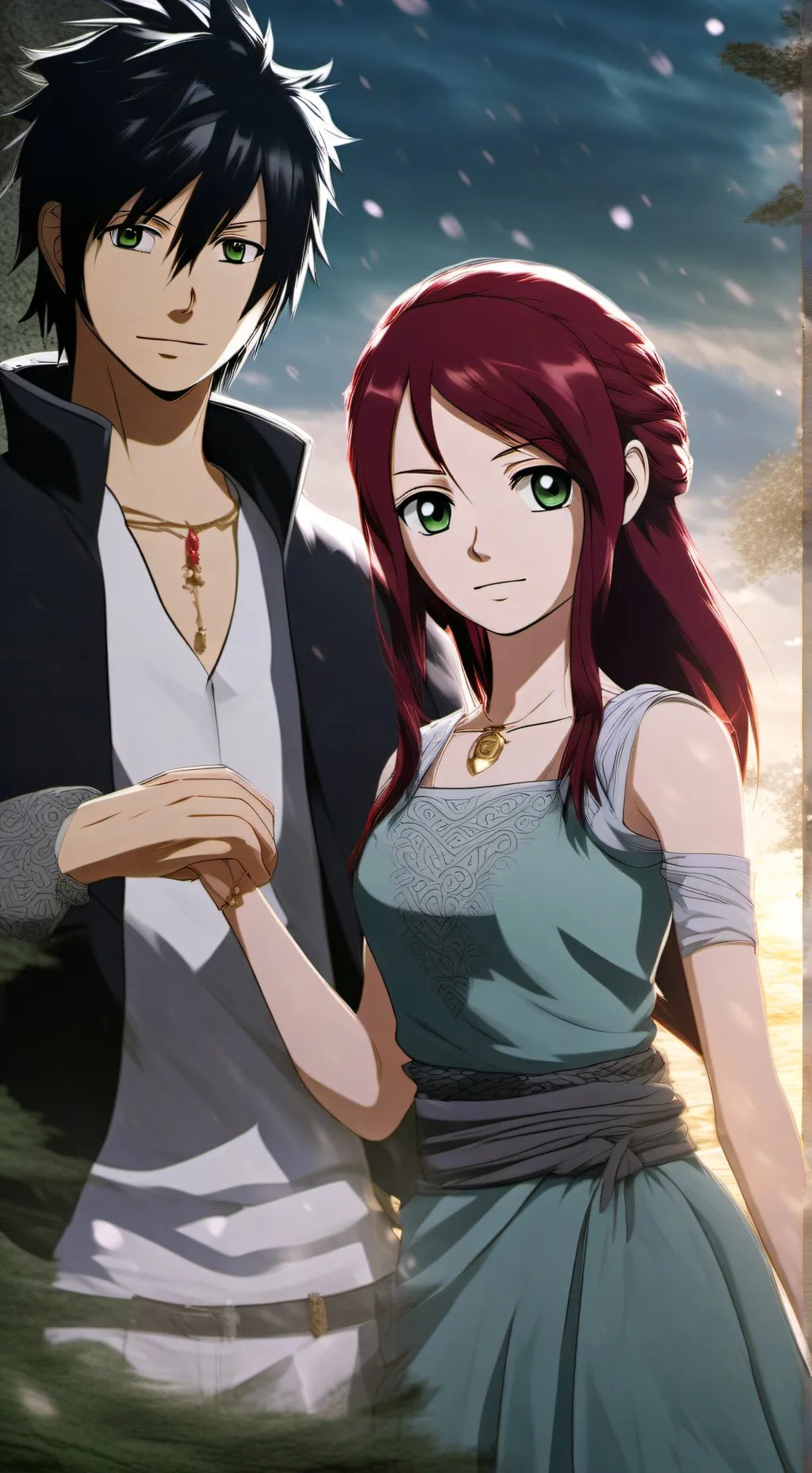 ai character: Zeref Dragneel background