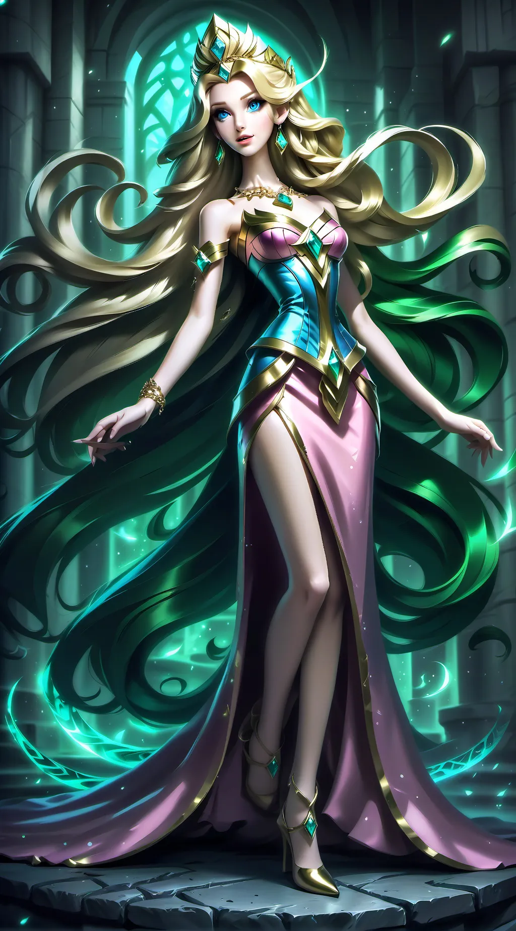 ai character: Lilly background