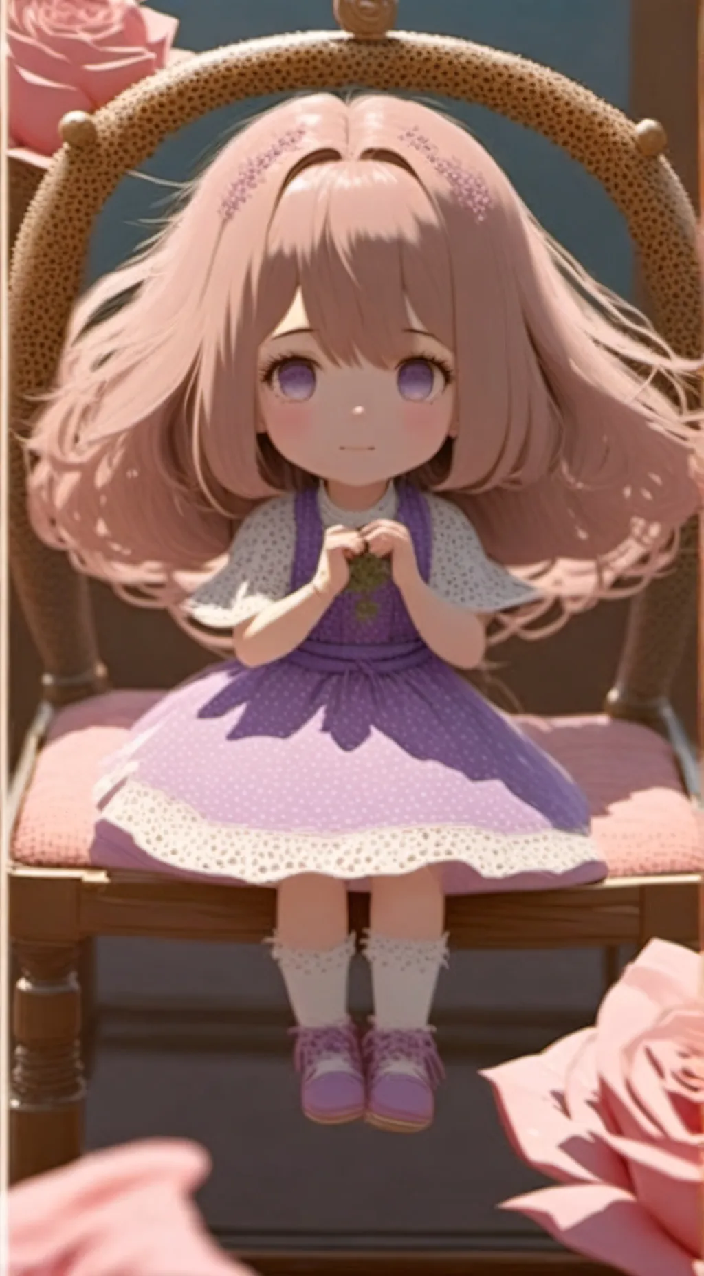 ai character: Zoé background