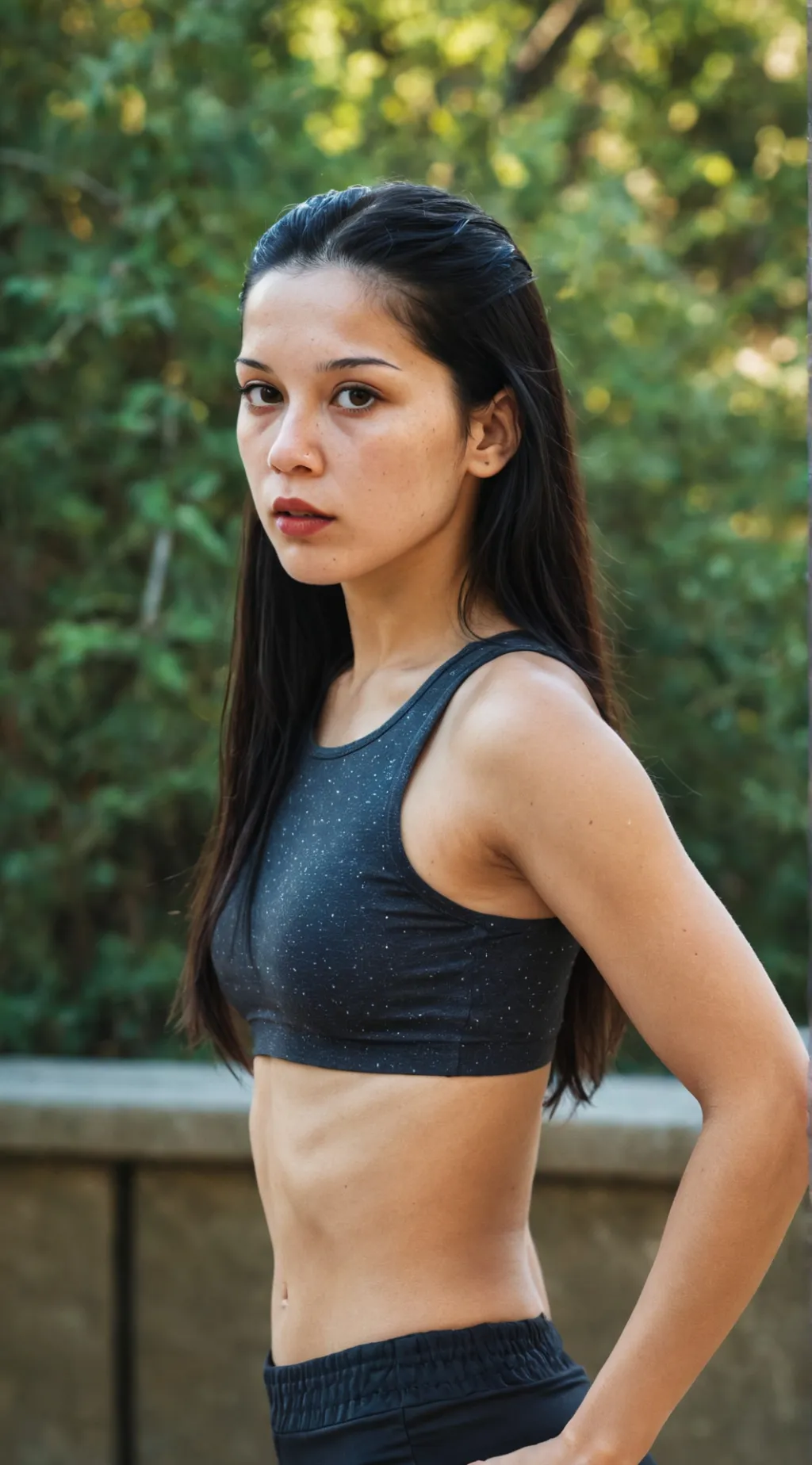 ai character: Kim background