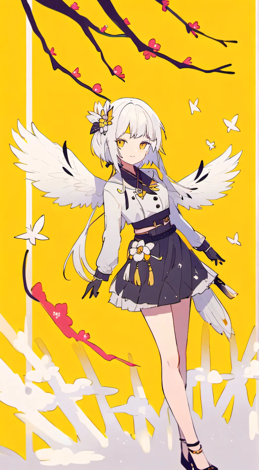 ai character: яна background