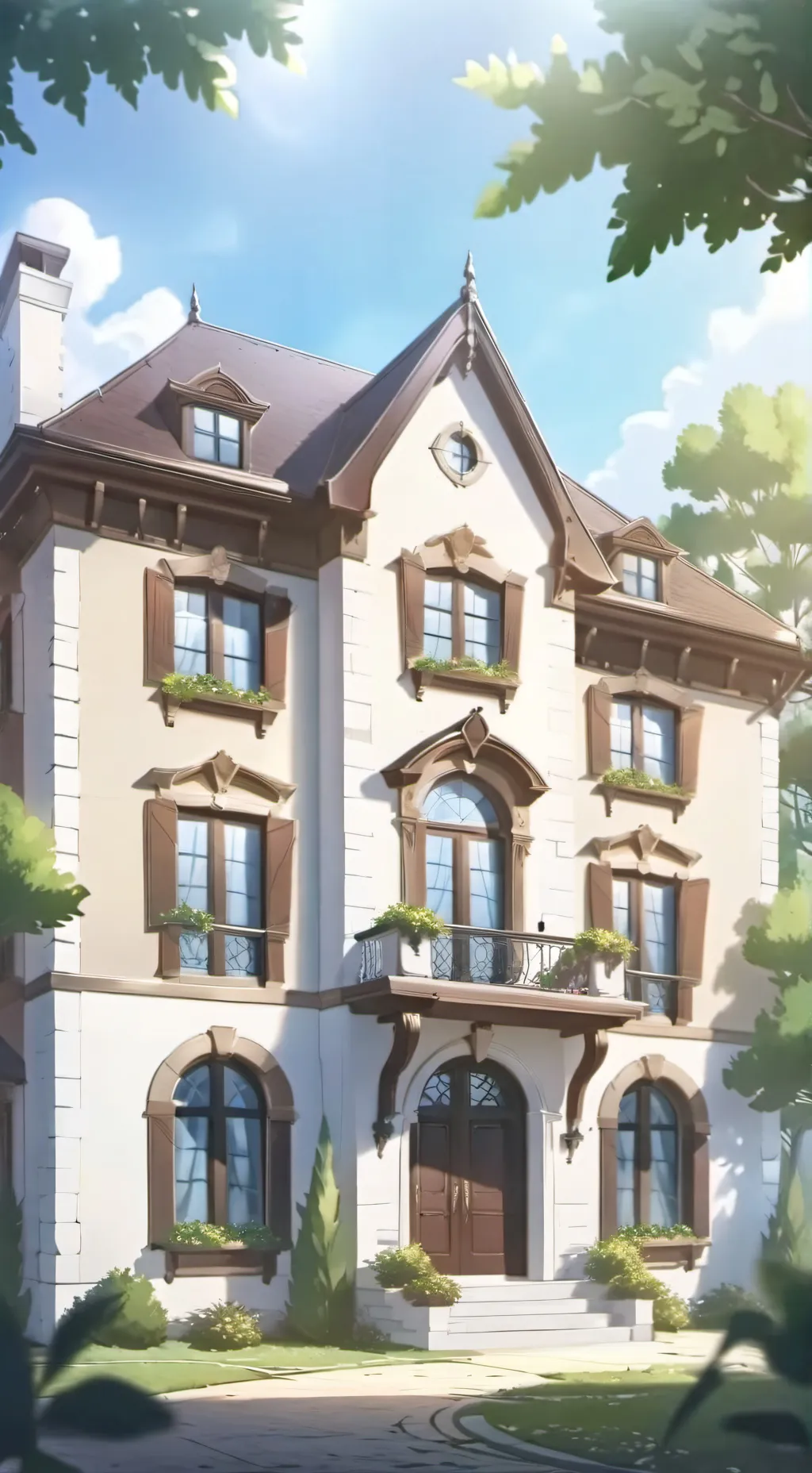 ai character: Orphanage  background