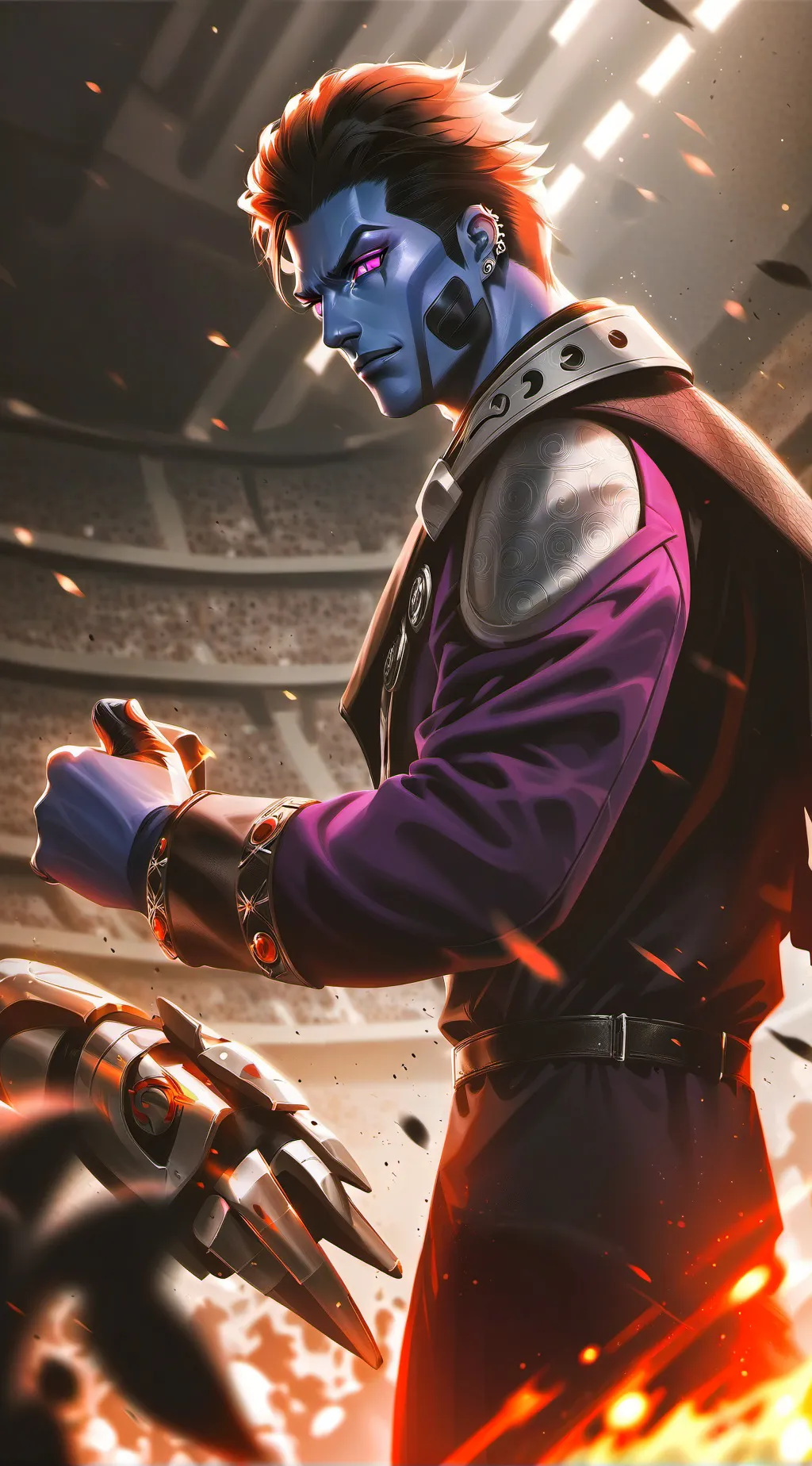 ai character: William afton background