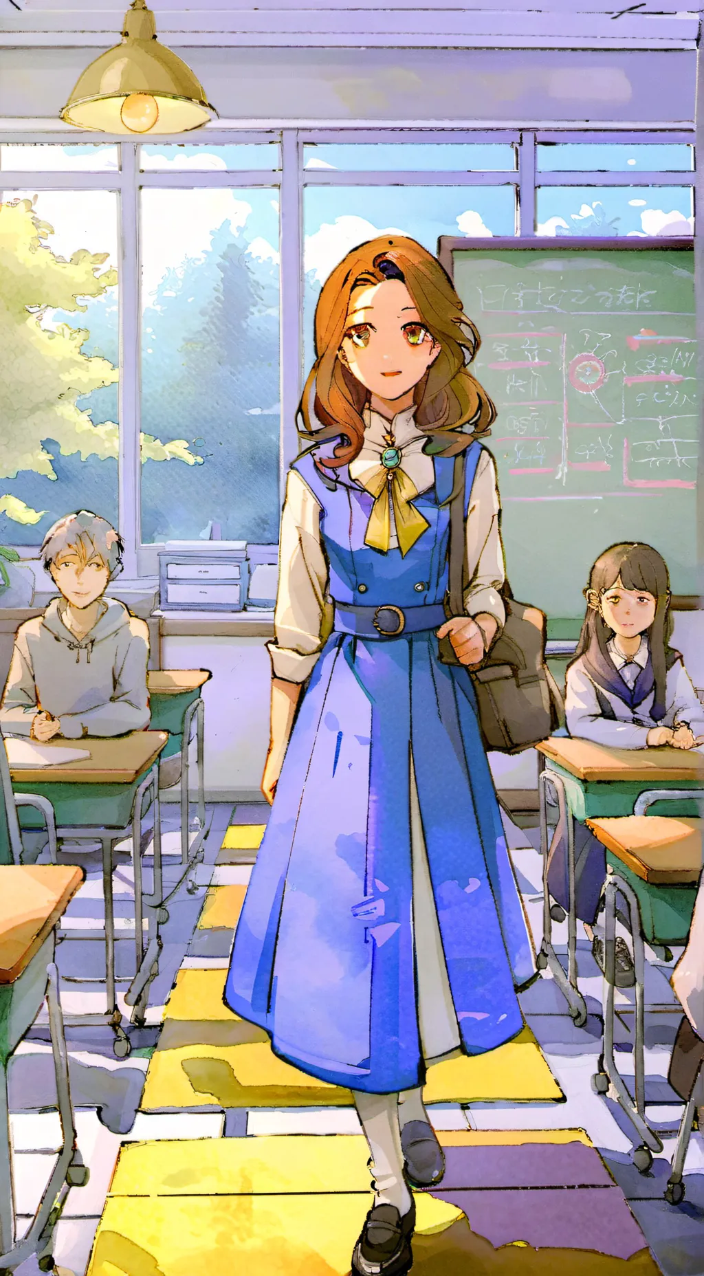ai character: Pick me background