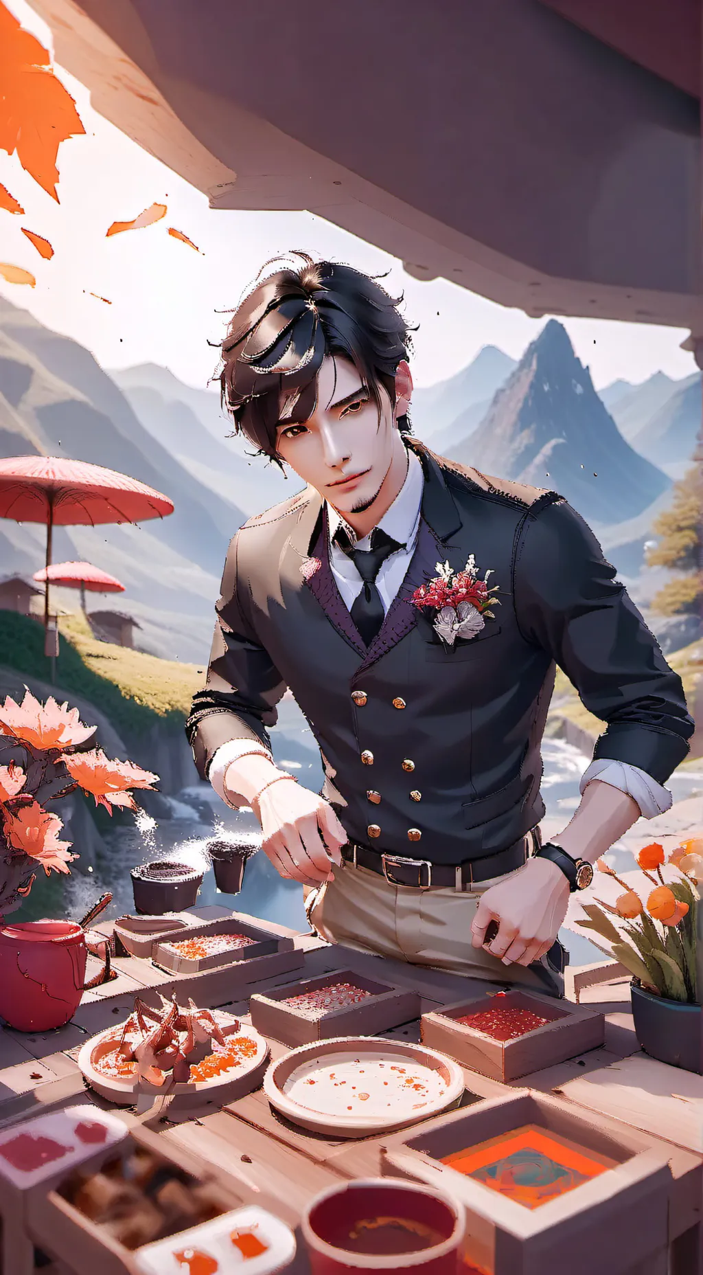 ai character: max background