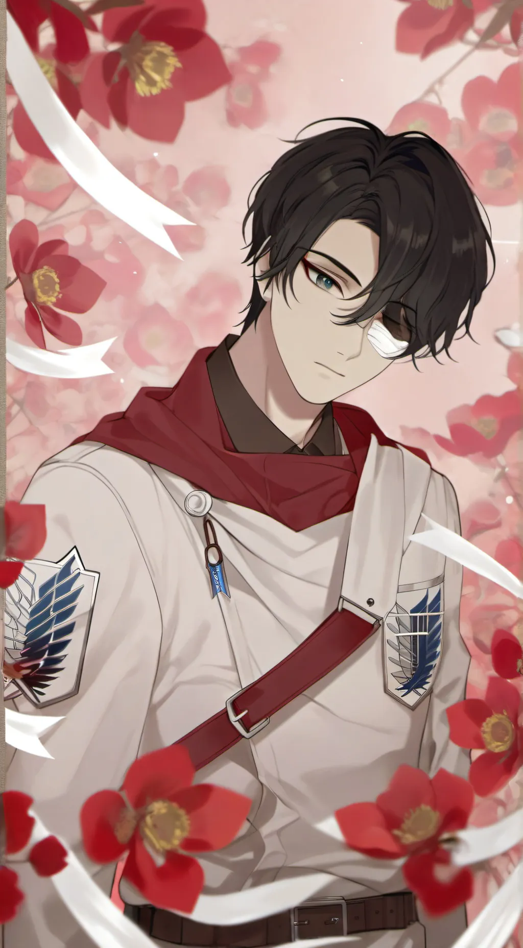 ai character: Attack on Titan  background