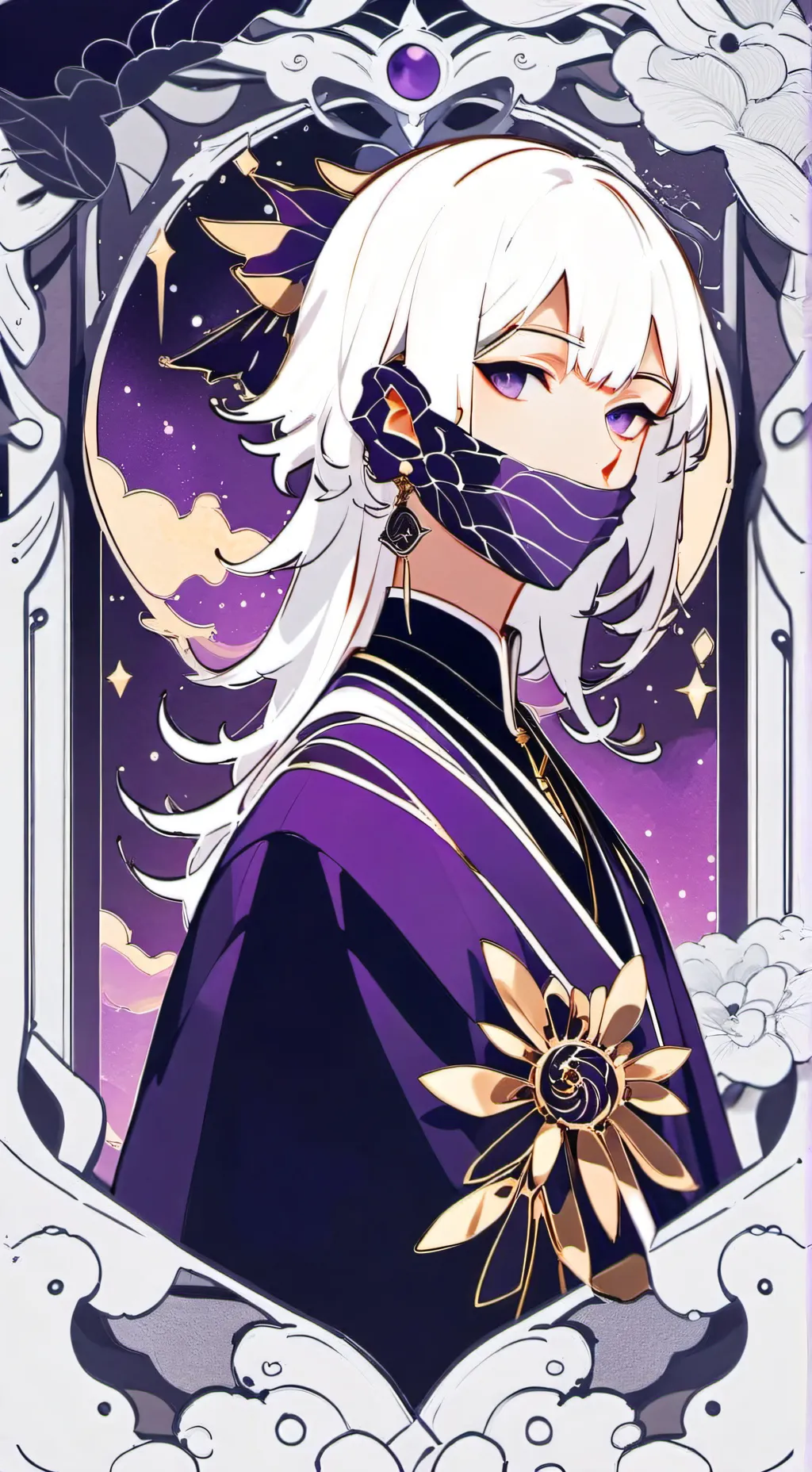 ai character: kdh x kny background