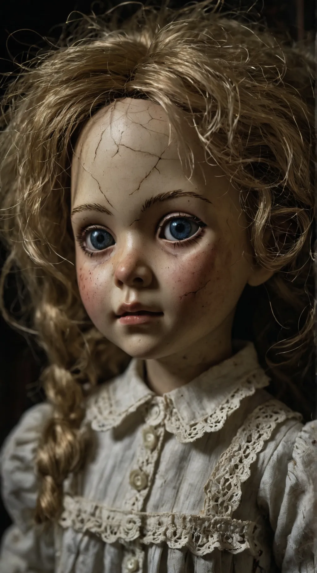 ai character: Creepy Doll background