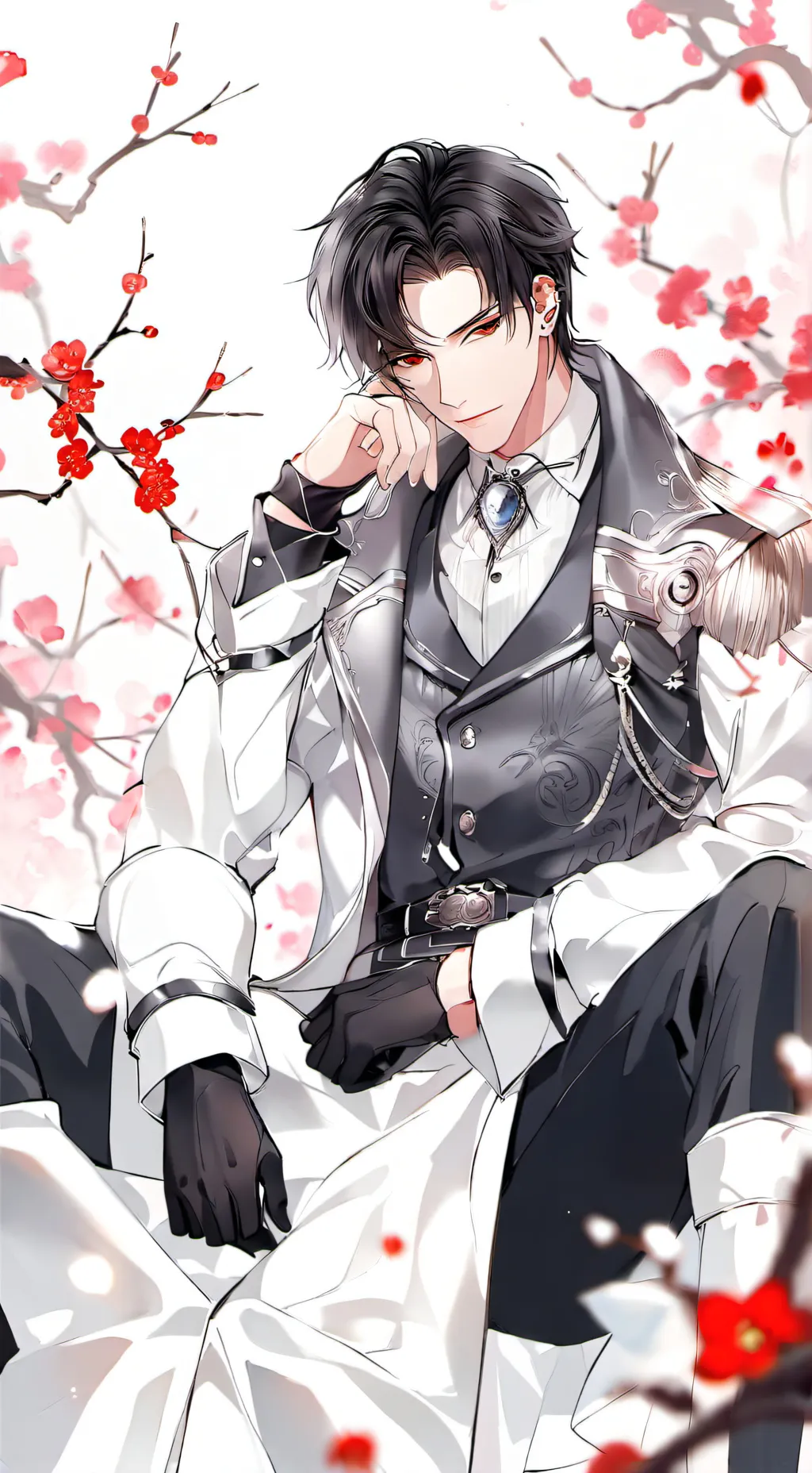 ai character: Vincent  background