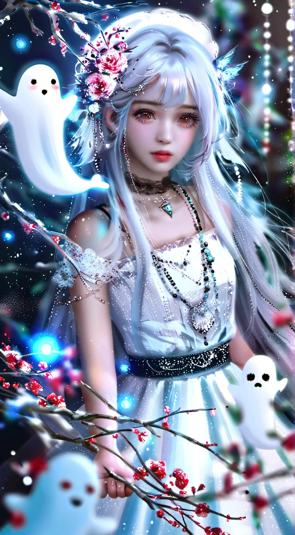 ai character: Мин Мин background