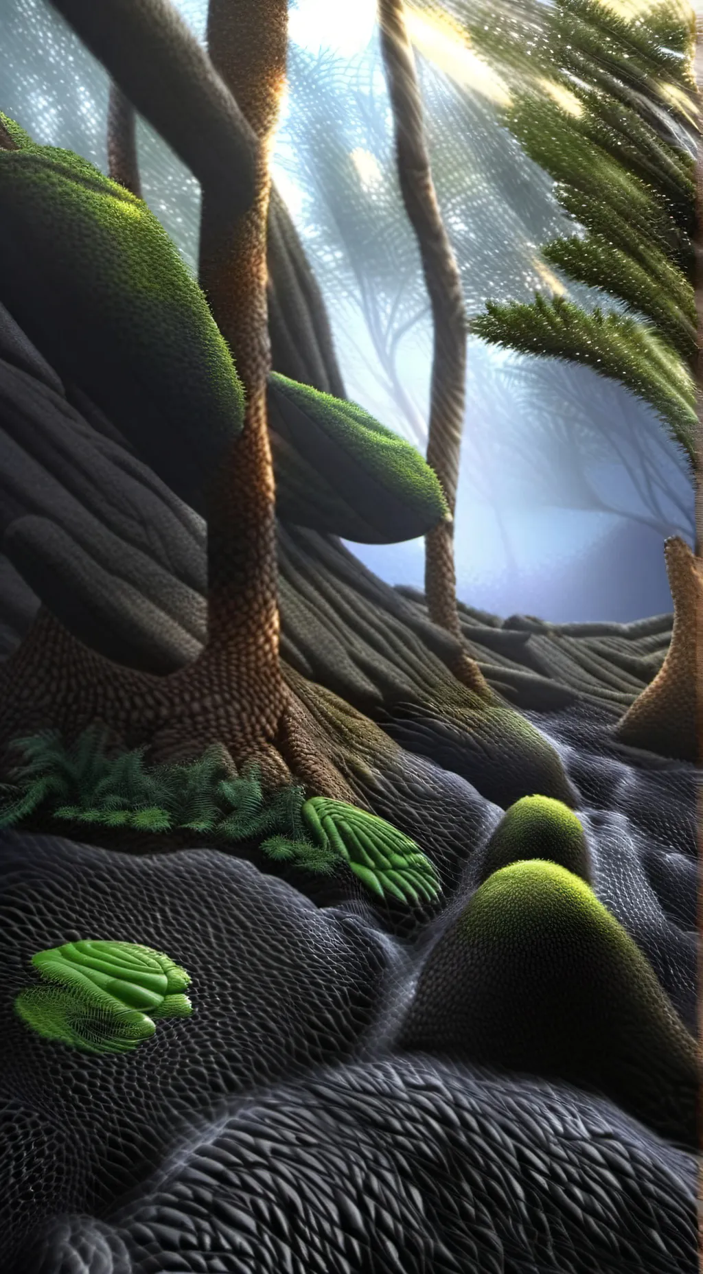 ai character: Isla Sorna Dinos background