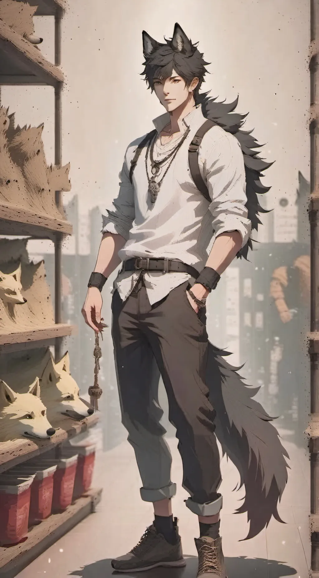 ai character: Kyair background