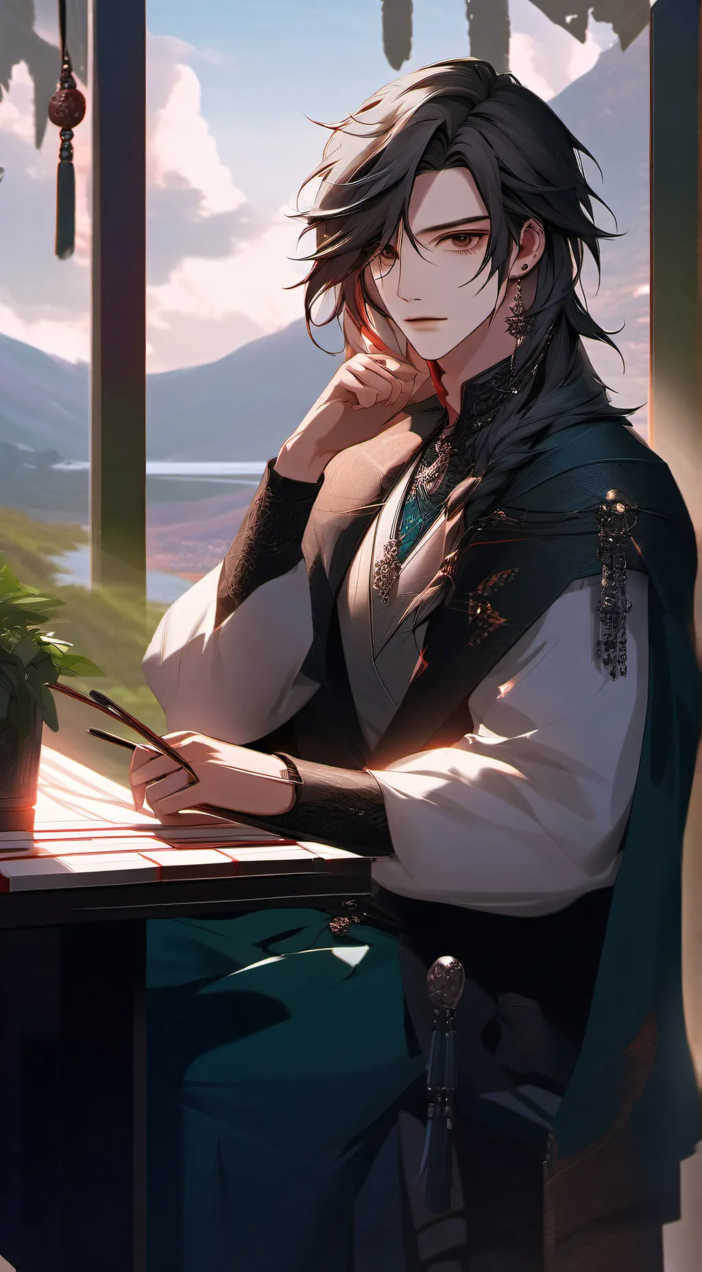 ai character: Jake  background