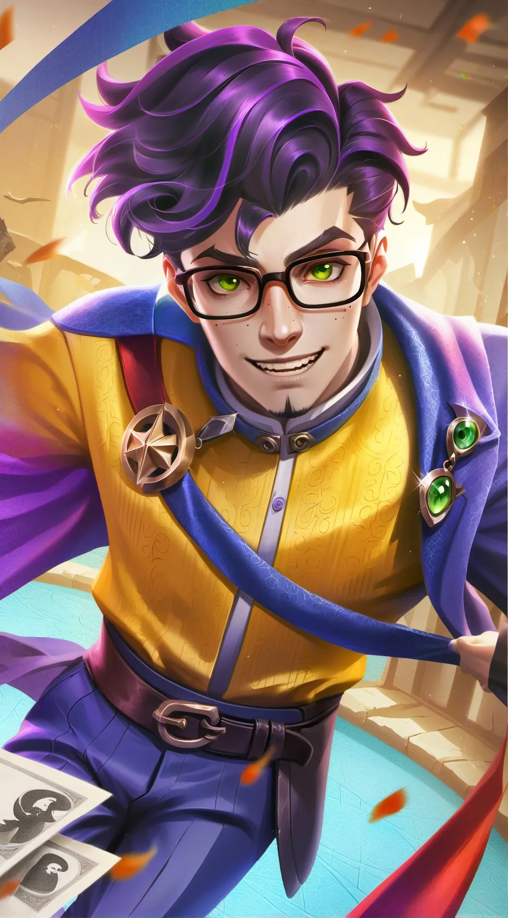 ai character: ... background