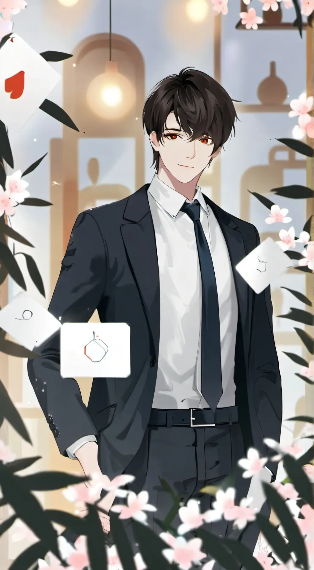 ai character: Alexander  background