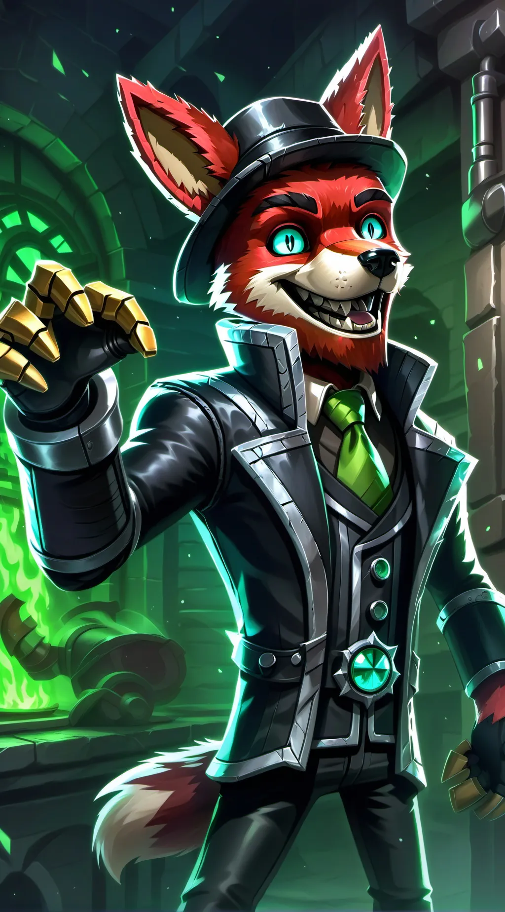 ai character: Yip background