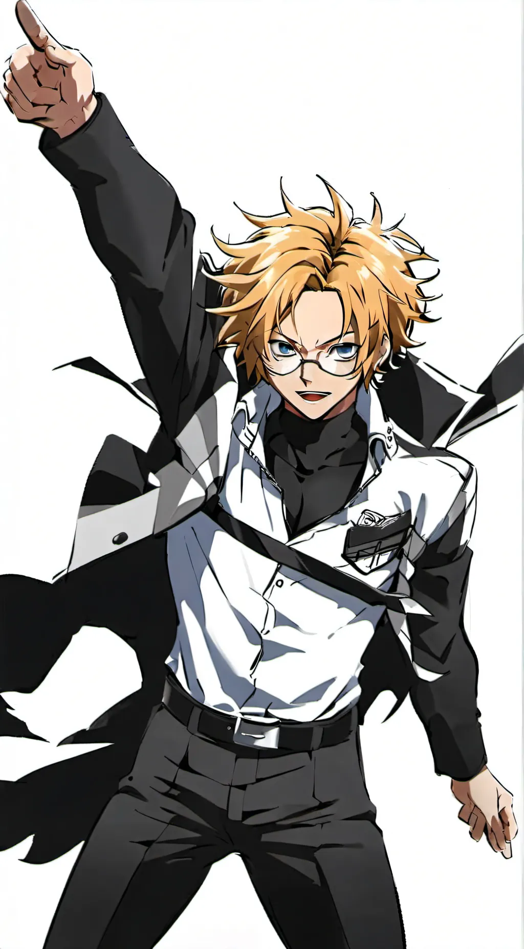 ai character: Happy bday Denki! background