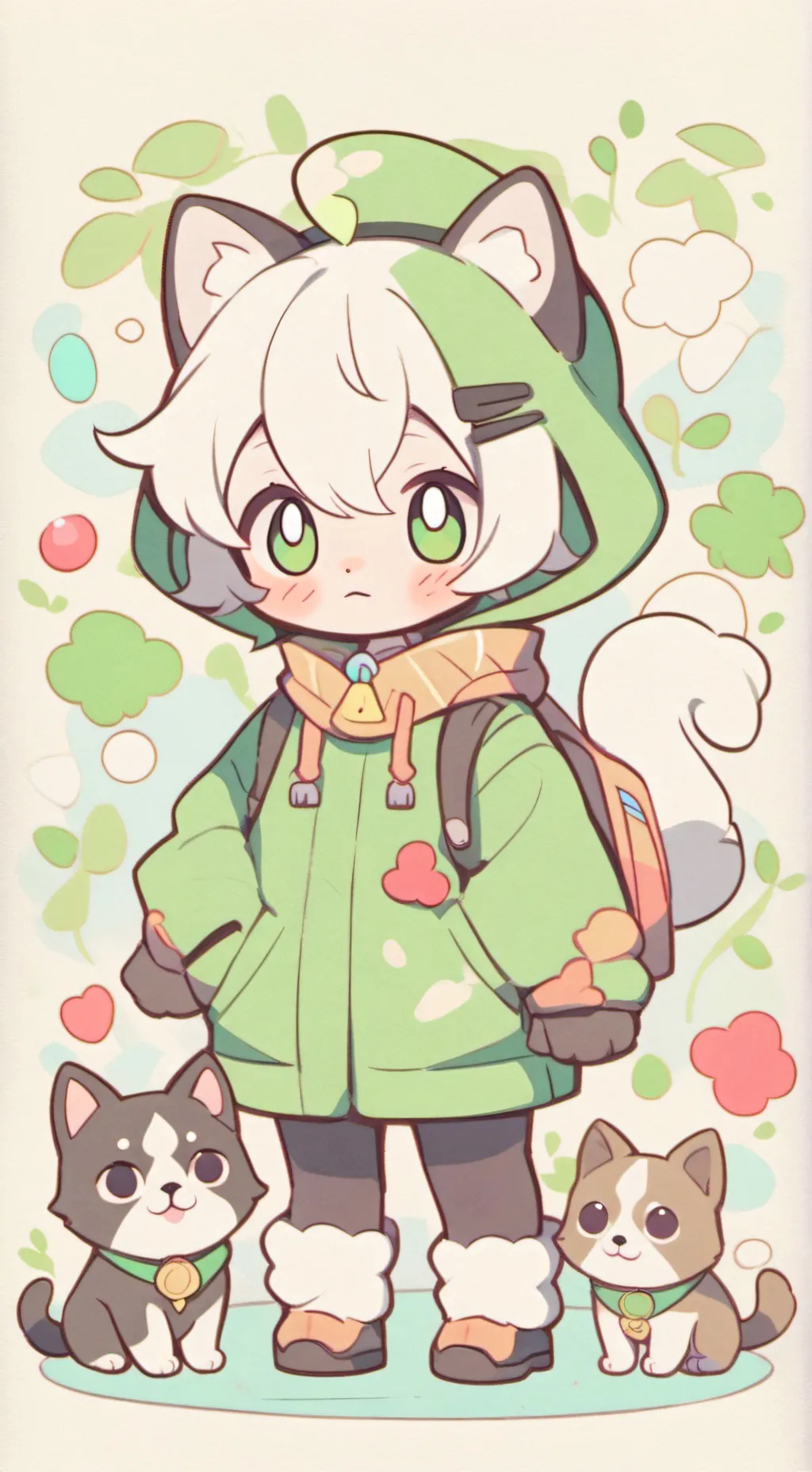 ai character: marckey background
