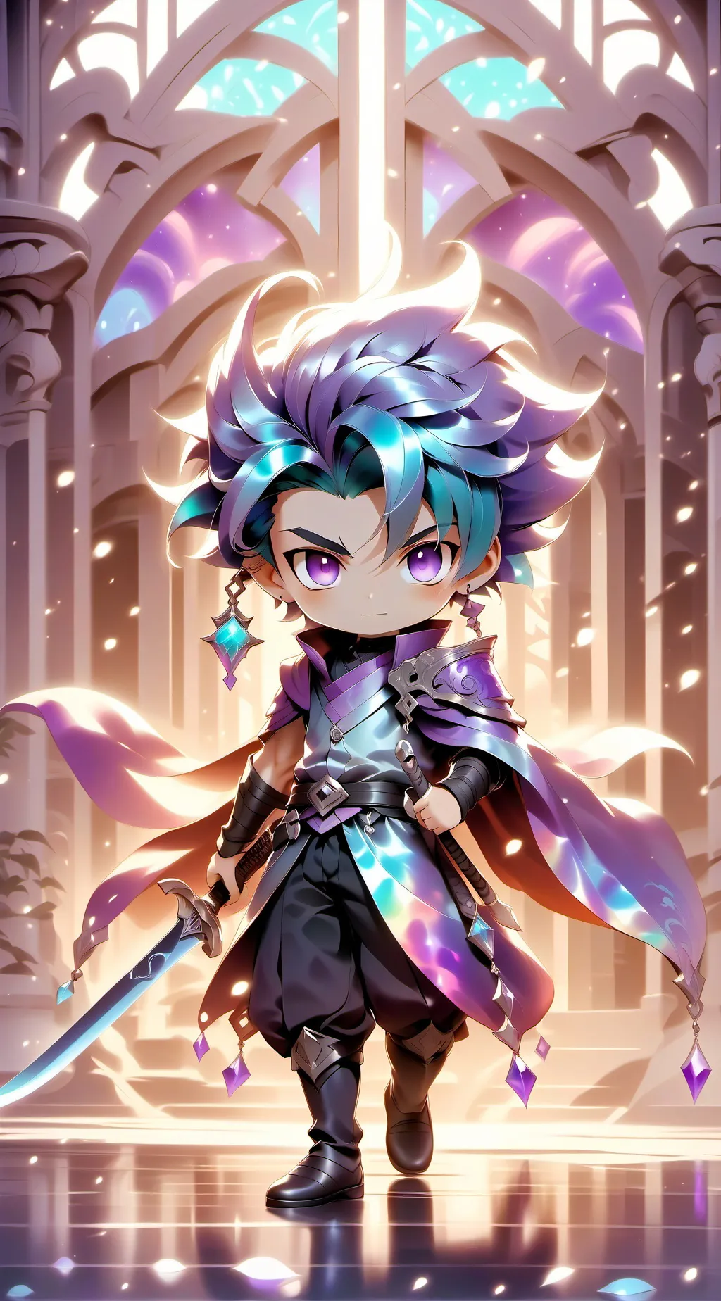 ai character: lily background